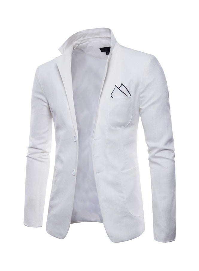 Shougu New Slim Fit Business Casual Fashionable Suit Jacket  - Image 2