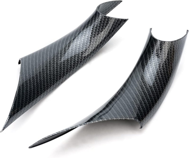 GEATaaT Gelunxin Door Pull Handle Cover for BMW 320,328,330,335,M3 2012-2018 & BMW 428, 435,M4 2014-2017 (Left Front+Right Front, Carbon Fiber) - Image 3