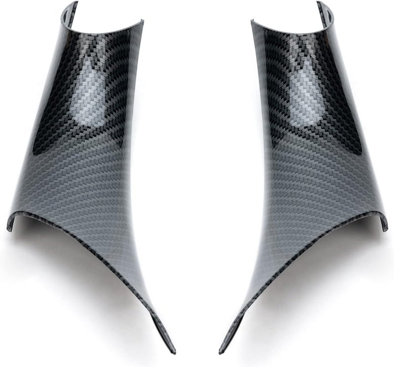 GEATaaT Gelunxin Door Pull Handle Cover for BMW 320,328,330,335,M3 2012-2018 & BMW 428, 435,M4 2014-2017 (Left Front+Right Front, Carbon Fiber) - Image 2
