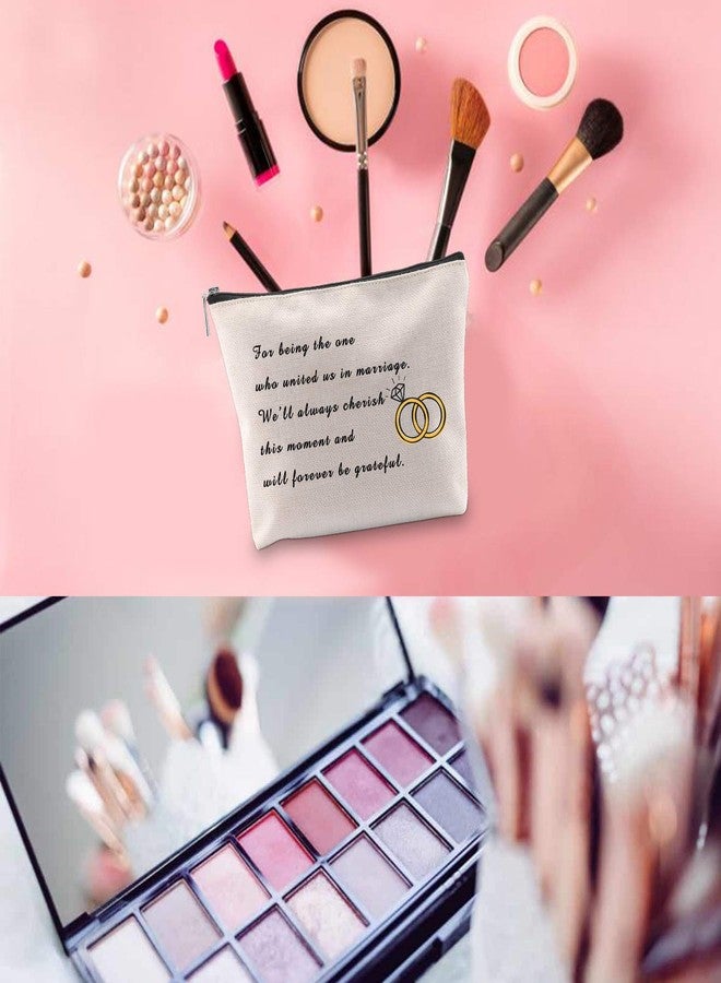 هدية لمأذون الزواج من WCGXKO، هدية شكر لمأذون الزواج، حقيبة مستحضرات تجميل بسحاب (لأنه الشخص المناسب) - Image 5