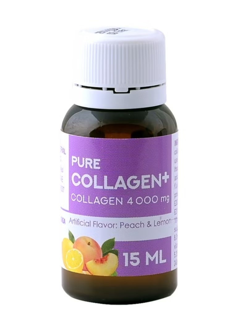 Eric Favre Collagen Food Supplement Peach & Lemon Flavor 10 Ampoules - Image 2