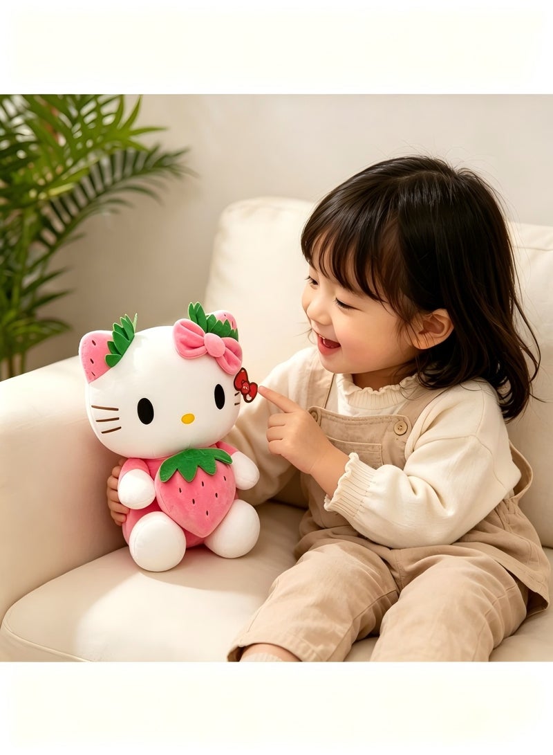 Hello Kitty Sanrio Hello Kitty plush toy with soft filling, plush doll for children's room decoration, suitable as a children's gift and party gift - Image 2