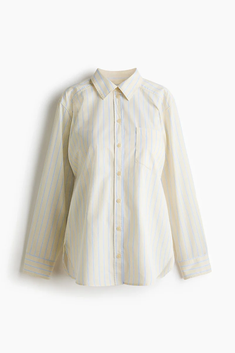 MAMA Cotton poplin shirt