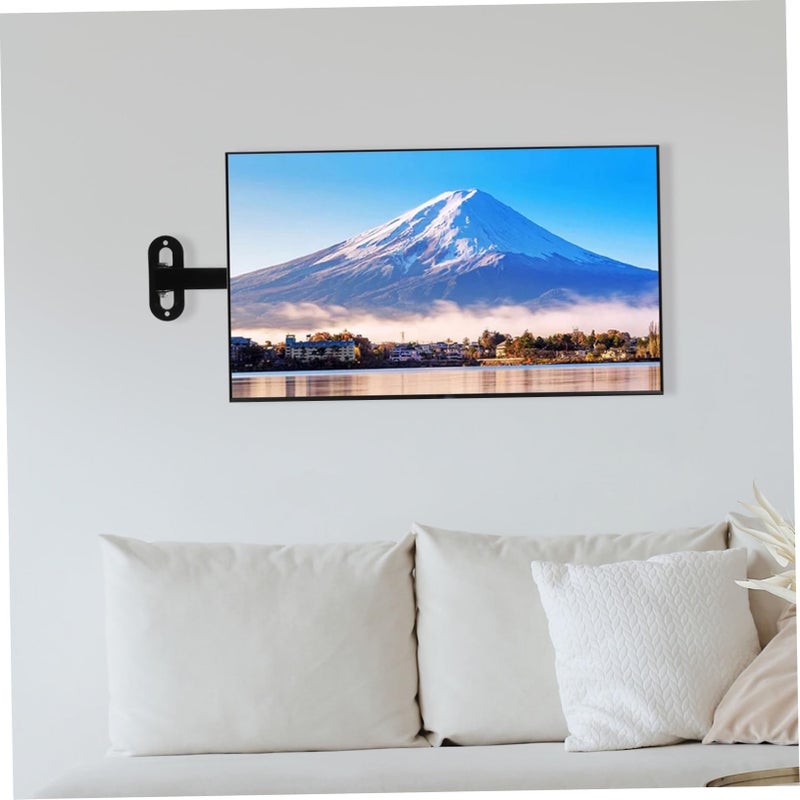 قوس حائط قابل للتعديل لشاشة مراقبة بدون حفر لشاشات LCD LED الثابتة للمنزل والمكتب - Image 4