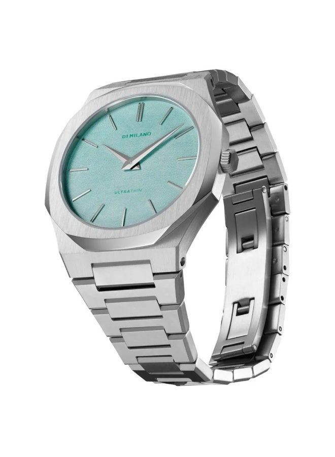 دي وان ميلانو D1 Milano Ultra Thin أخضر مائي D1-UTBJ19  40mm - Image 2