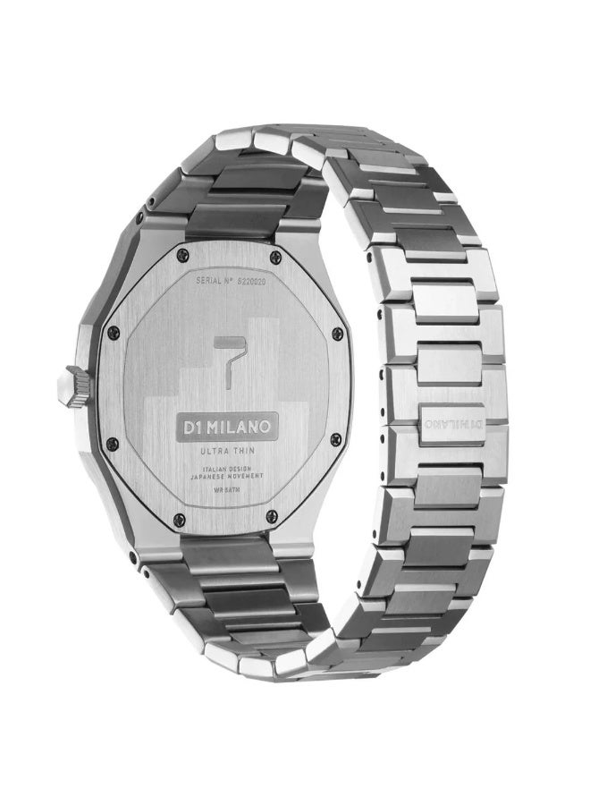 دي وان ميلانو D1 Milano Ultra Thin أخضر مائي D1-UTBJ19  40mm - Image 4
