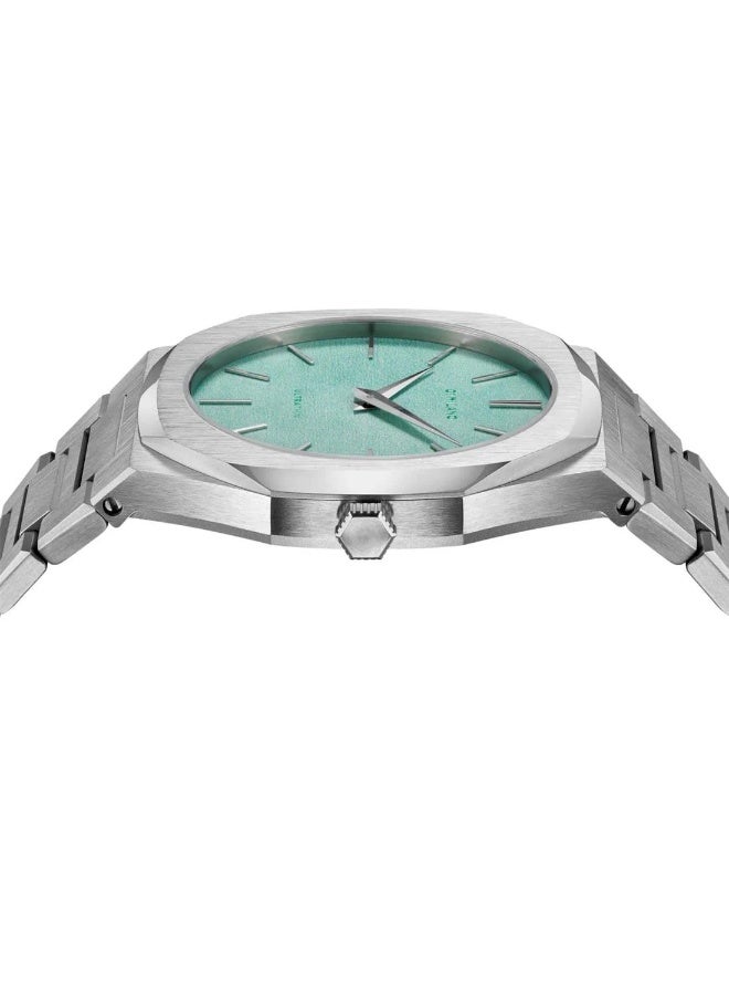 دي وان ميلانو D1 Milano Ultra Thin أخضر مائي D1-UTBJ19  40mm - Image 3