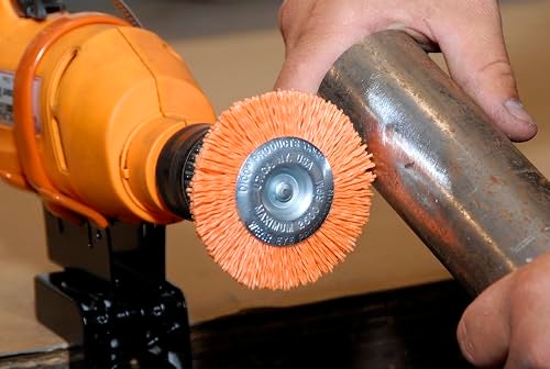 Dico 7200048 4" Medium Nyalox Wire Wheel Brush - Image 2