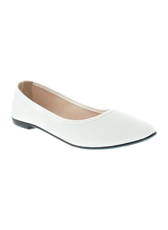 MOLECA Moleca Ladies Ballerinas Off White | Made In Brazil