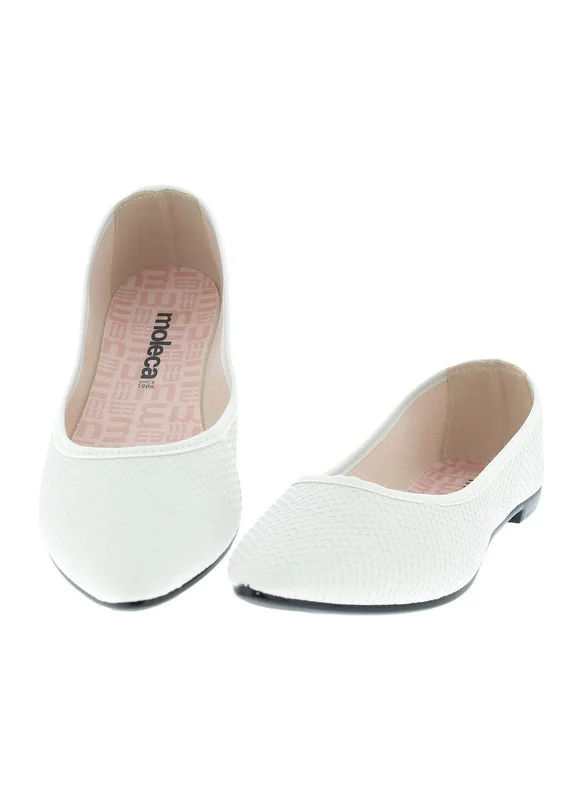 MOLECA Stylish Ballerina Shoes for Women and Girls – Lightweight Flat Slip-On Flats | Casual Comfort Shoes | Soft Insole Dressy Footwear | Ideal for Office, School, Travel & Daily Wear