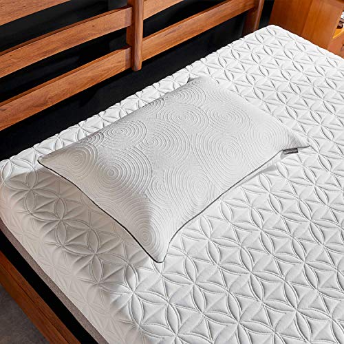 Tempur-Pedic TEMPUR-Protect Pillow Protector, Queen - 28.5" x 20", White - Image 1