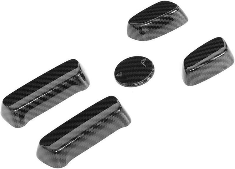 Wivplex Carbon Fiber Style Adjustment Switch Button Cover Trim - Image 1