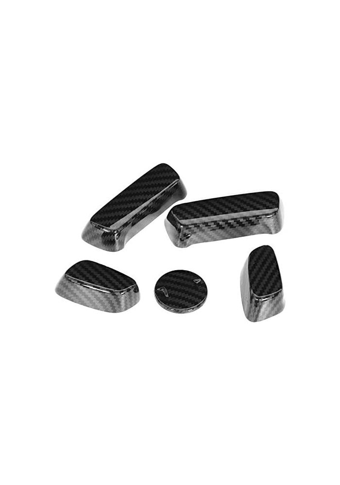 Wivplex Carbon Fiber Style Adjustment Switch Button Cover Trim - Image 2