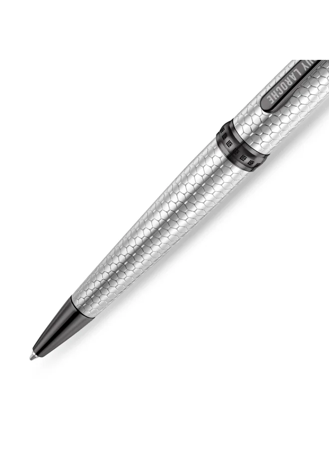 Guy Laroche Romeo Stainless Steel Pen with Gunmetal Trims