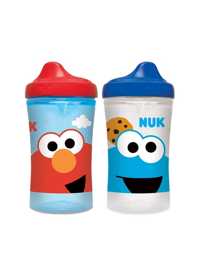 NUK Sesame Street Hard Spout Cup, 10 Oz, 2 Pack - Bpa Free, Spill Proof Sippy Cup - Image 1