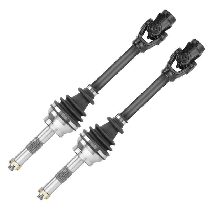 Front LeftRight CV Axle Kit for Polaris Sportsman 335 400 500 Scrambler 400 500 Magnum 325 425 500 Xplorer 250 300 500 Big Boss 400L 500 Replace for 1380063 1380066 1380085 1380113 2 Front Axle