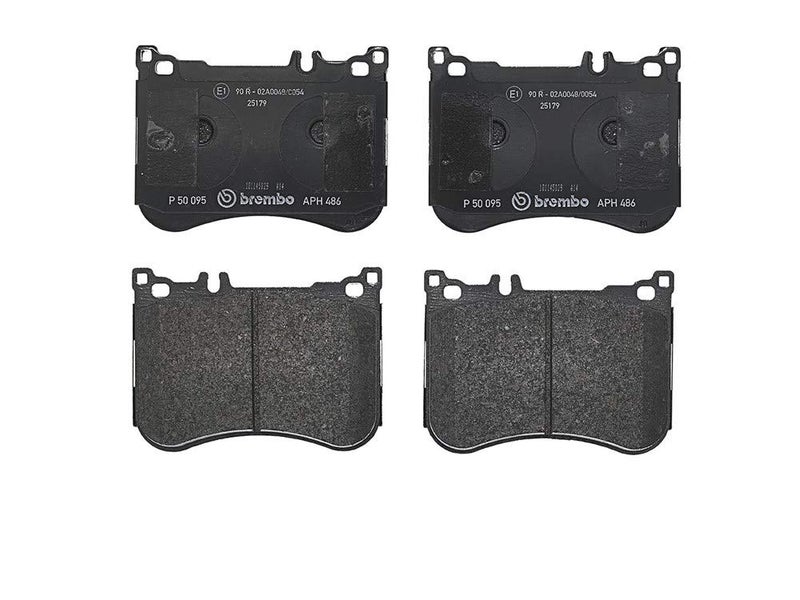 Brembo P50095 LowMet Alloy Steel Front Disc Brake Pad Set MERCEDESBENZ OE 0064209320