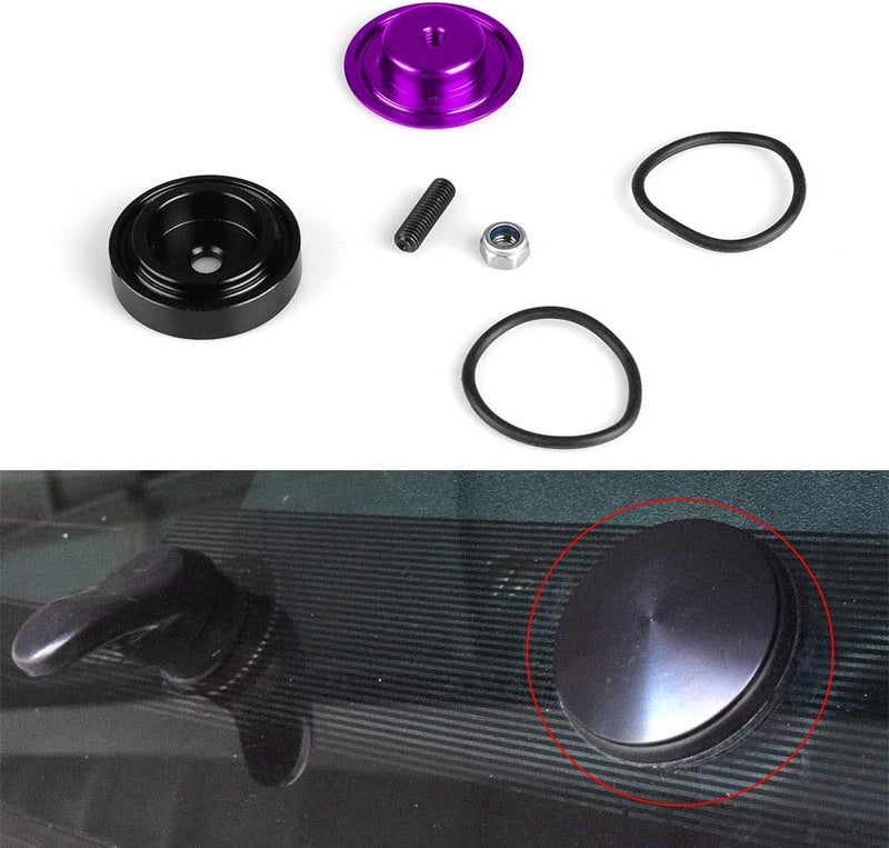 RASTP Aluminum Car Rear Wiper Delete Kit Block Off Plug Cap for Honda Waterproof Car Accessories - Image 1