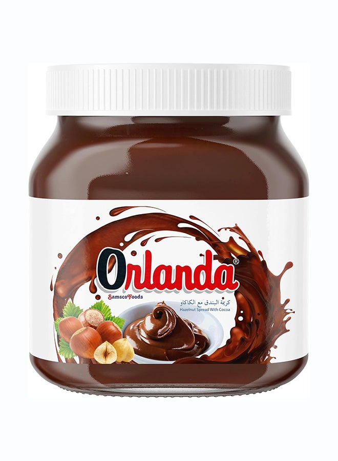 ORLANDA, Hazelnut Spread Glass Jar, 400  G