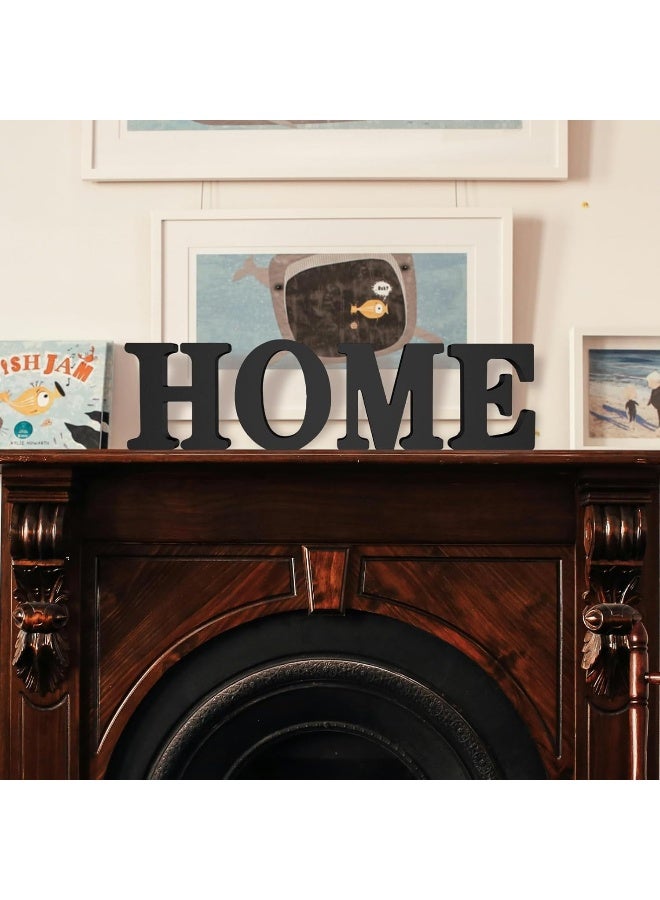 TPGP 6 Inch Black Wood Letter (L) For Wall Decor - Image 3