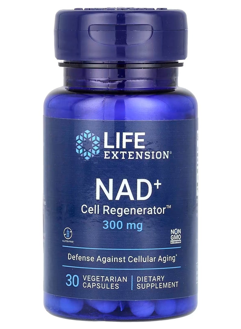 لايف إكستنشن NAD+ Cell Regenerator، بمقدار 300 ملجم، 30 كبسولة نباتية - Image 1