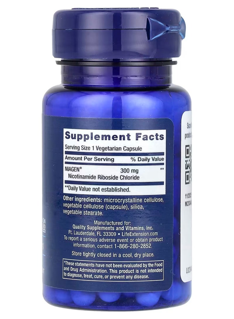 لايف إكستنشن NAD+ Cell Regenerator، بمقدار 300 ملجم، 30 كبسولة نباتية - Image 2