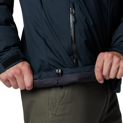 Columbia Men's Oak Harbor II Insulated Jacket, Black, Large - Image 3