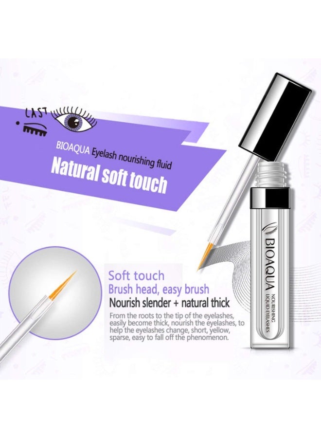 BIOAQUA BIOAQUA Eyebrow Eyelashes Hairline Beard Lengthening Liquid Soft Brush Thickness Nourishing Elastic Moisturizing Natural Plant Extracts - Image 4