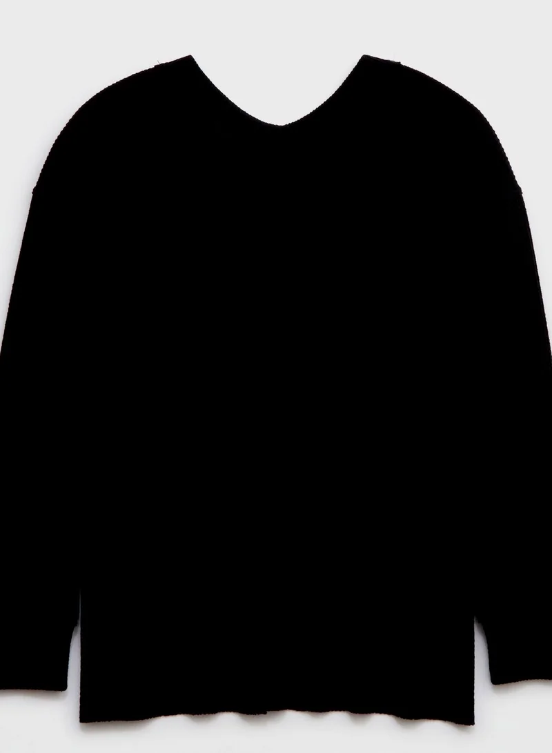 Aerie V-Neck Sweatshirt