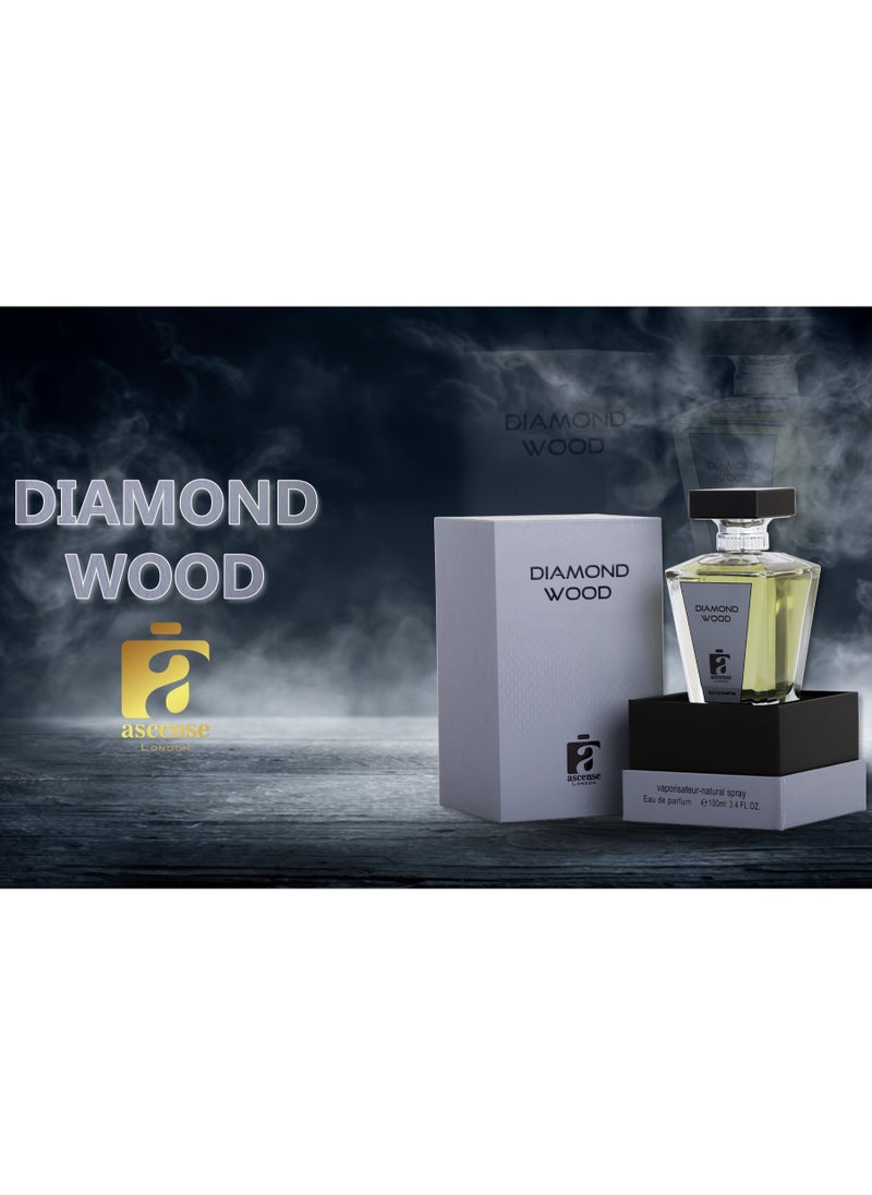 Ascense london - Ascense London Diamond Wood EDP 100 ml Perfume - Image 1