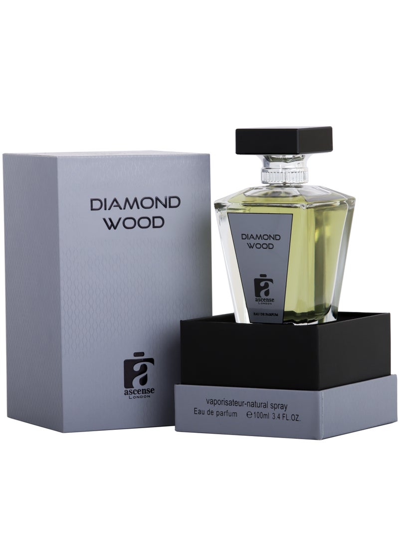 Ascense london - Ascense London Diamond Wood EDP 100 ml Perfume - Image 1