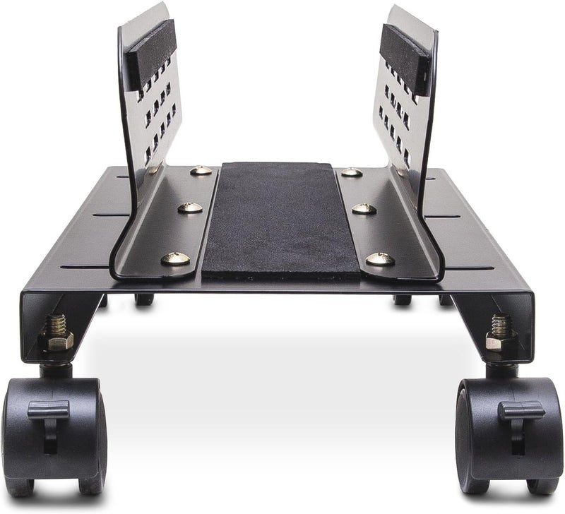Syba Slim Computer PC or UPS Metal Floor Stand with Adjustable Width and Locking Caster Wheels - Image 5