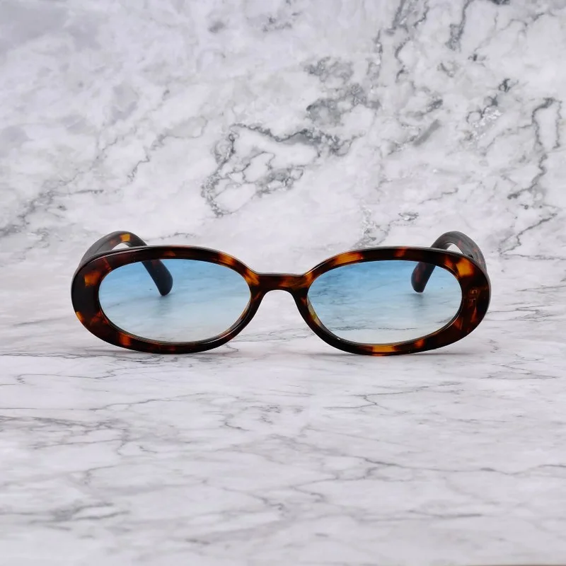 Explicit Poets EXPLICIT POETS 31EP5-SOPHIE TORTOISE-GRADIENT BLUE SUNGLASSES