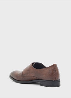 Robert Wood Snake Print Formal Monk Shoes  - Image 2