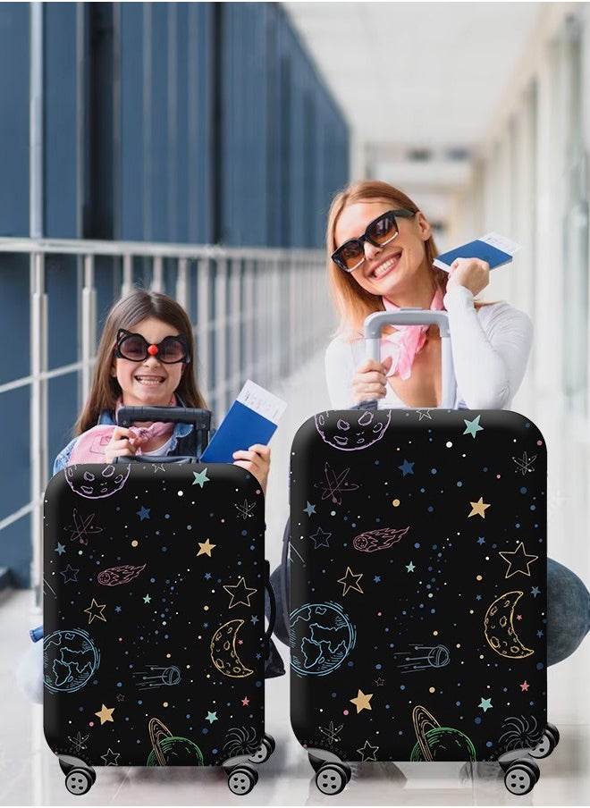 HomarKet - Travel Luggage Cover Washable Suitcase Cover Suitcase Protector Anti-scratch Suitcase Cover Fits 18-32 Inch Luggage - Image 1