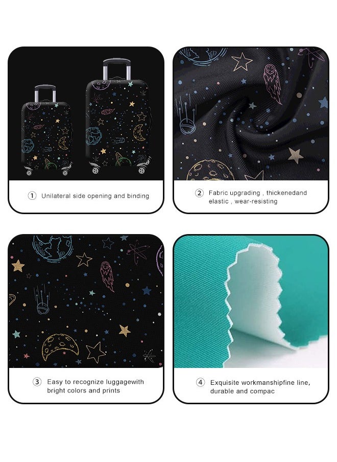 HomarKet - Travel Luggage Cover Washable Suitcase Cover Suitcase Protector Anti-scratch Suitcase Cover Fits 18-32 Inch Luggage - Image 1