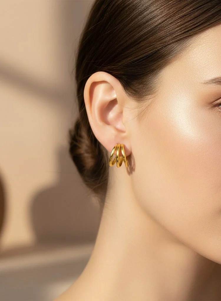 Liu Jo  Liu Jo Eira Gold Earring - LJ2725 for Women | Best Price UAE