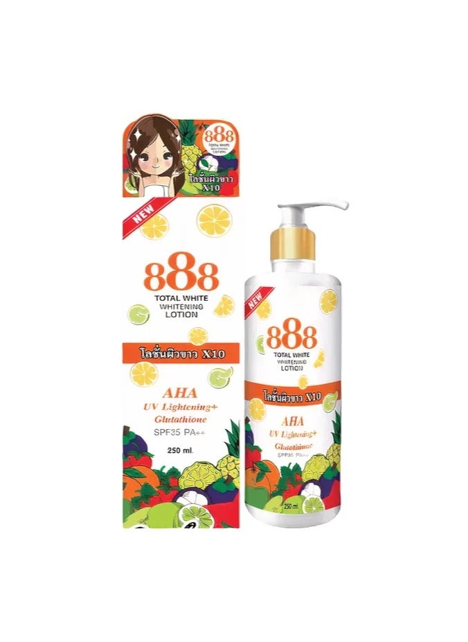 888 TOTAL WHITE Whitening Lotion 250ml 