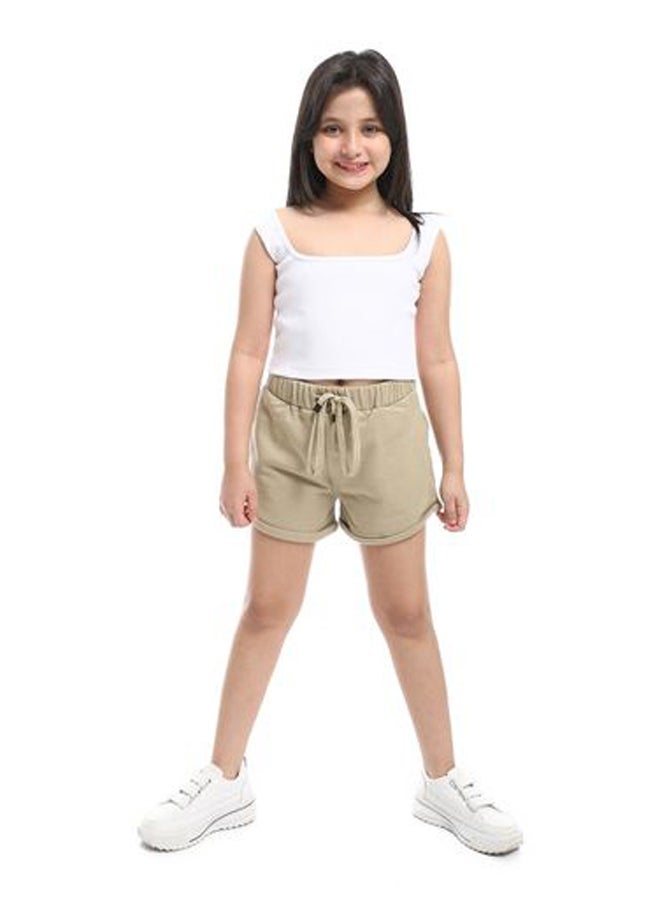 IZOR - Girls Crop Top & shorts set - Image 1