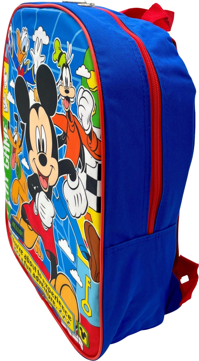 Ruz Kid's Licensed 15 Inch School Bag Backpack (Mickey Mouse), Large - Image 3