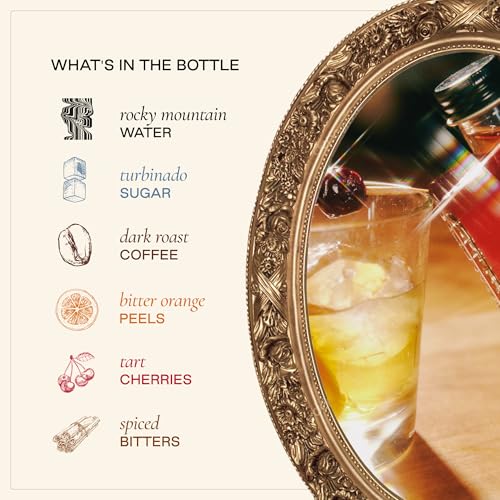 Strongwater Espresso Old Fashioned Craft Cocktail Mixer - Makes 32 Cocktails - Handcrafted Old Fashioned Syrup with Real Coffee, Cinnamon, Sugar & Cherry - Just Mix with Bourbon or Whiskey - Image 5