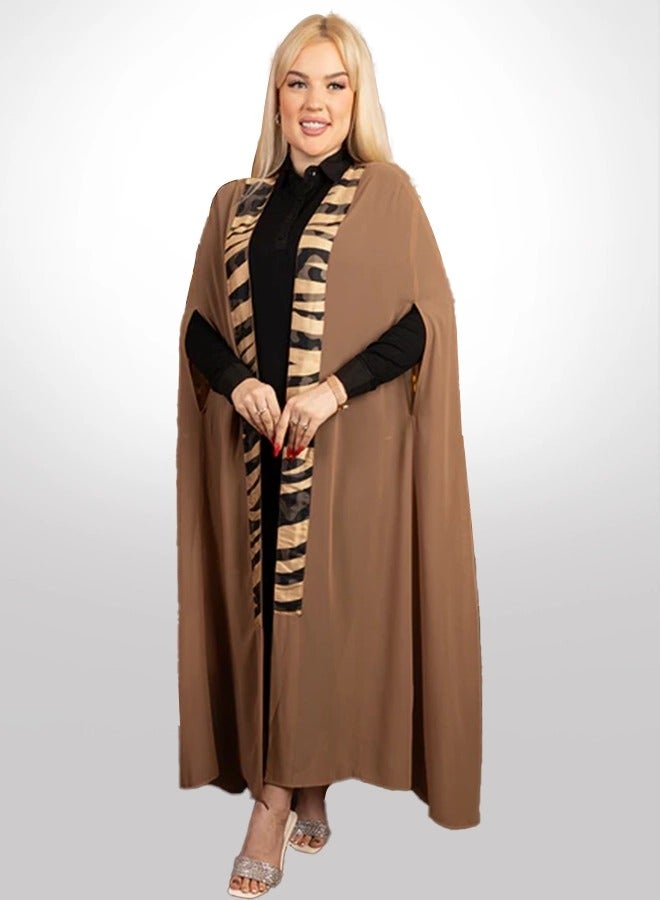 زمرد قفطان كويتي شيفون - Image 1