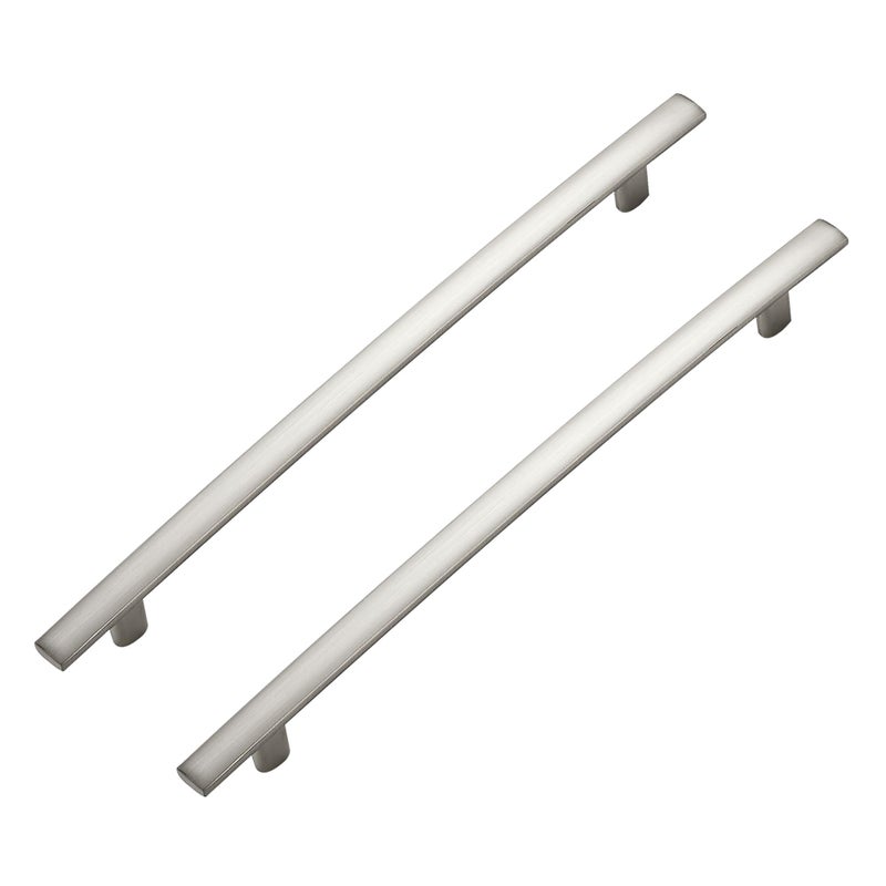 Ravinte Decor 5 Pack Cabinet Handles 75 Hole Center Curved Cabinet Pulls Brushed Nickel Drawer Pulls for Kitchen Cupboard Solid Hardware for Dresser Drawer Arch Hardware - Image 2