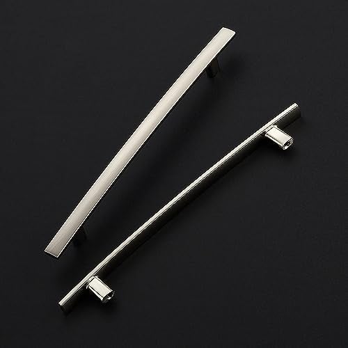 Ravinte Decor 5 Pack Cabinet Handles 75 Hole Center Curved Cabinet Pulls Brushed Nickel Drawer Pulls for Kitchen Cupboard Solid Hardware for Dresser Drawer Arch Hardware - Image 3