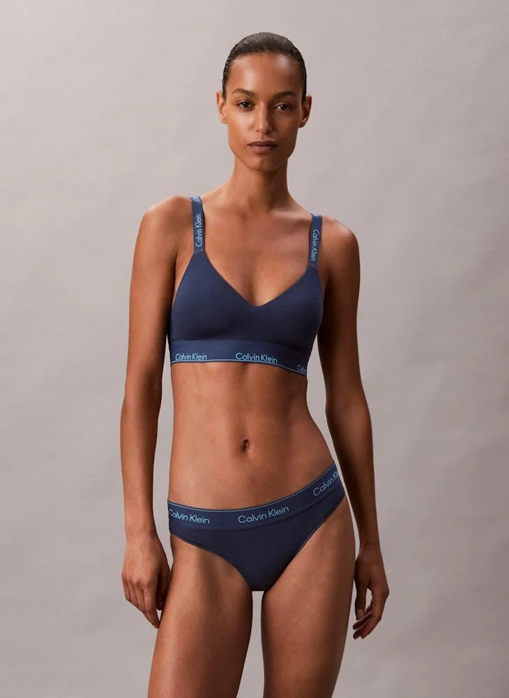 CALVIN KLEIN logo Lined Bralette