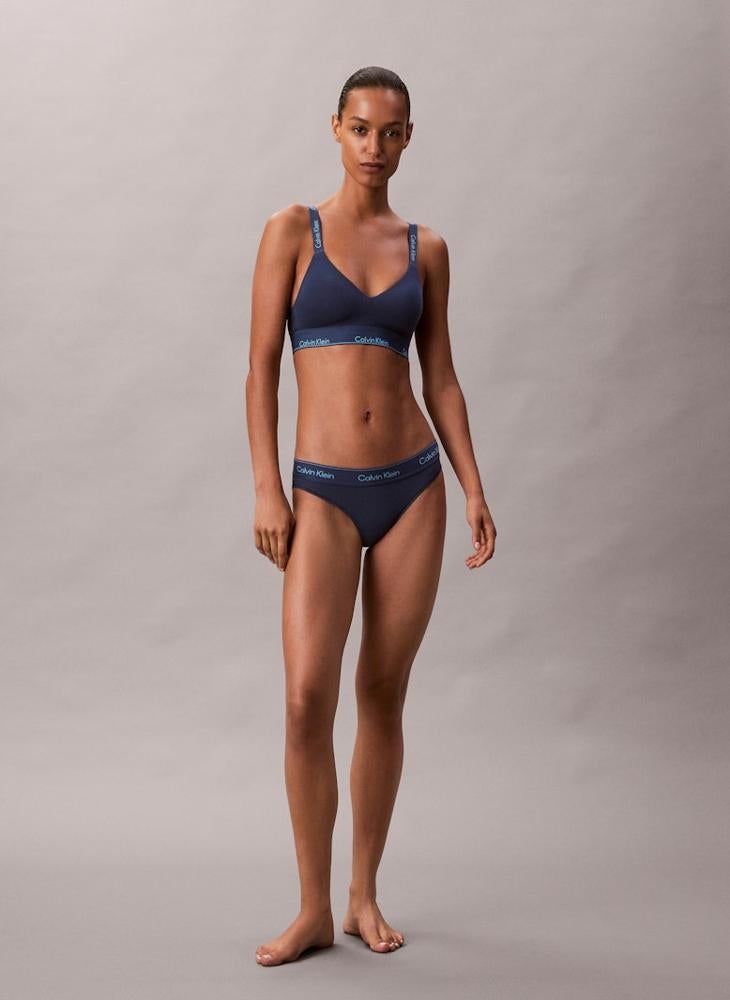 CALVIN KLEIN logo Lined Bralette - Image 5