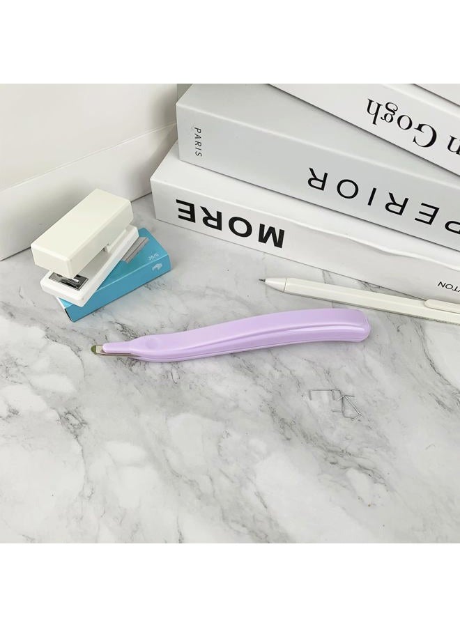 YOLCAR Professional Staple Remover Tool, Magnetic Tip Design Facilitates Collection of Staples, Staple Remover Stick for Home, School, and Office, Purple - Image 5