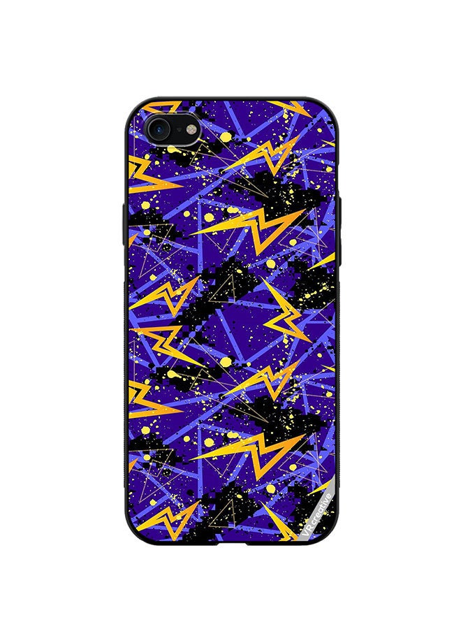 VR CREATIVE Protective Case Cover For Apple iPhone SE (2022) Texture Design Multicolour - Image 1