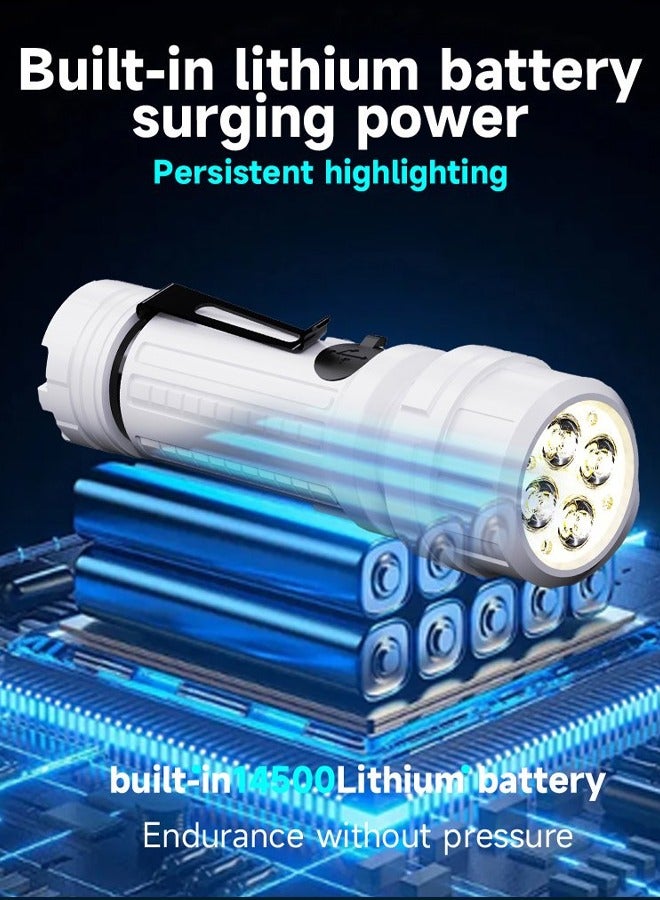 Flashlight, Torch Light Mini, Flashlight LED, Waterproof Pocket Torch with Clip, Compact Bright LED Penlight for Inspection, Work, Repair  - Image 3