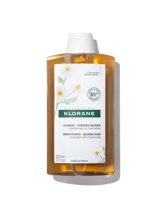 كلوران - شامبو مفتح بالبابونج - يعزز خصلات الشعر ويمنحه إشراقة - خالٍ من بيروكسيد الهيدروجين والأمونيا والسيليكون والبارابين والكبريتات - 13.5 أونصة سائلة. - Image 1